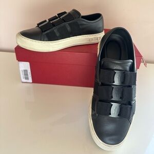 Salvatore Ferragamo Nataly sneakers 8C nero calf